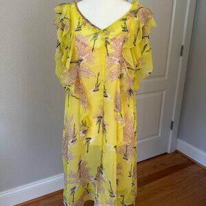 Zadig & Voltaire "Rivek Blossum" mini dress; size small